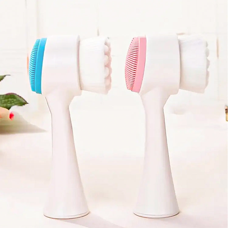 Double Side Silicone Facial Cleansing Brush