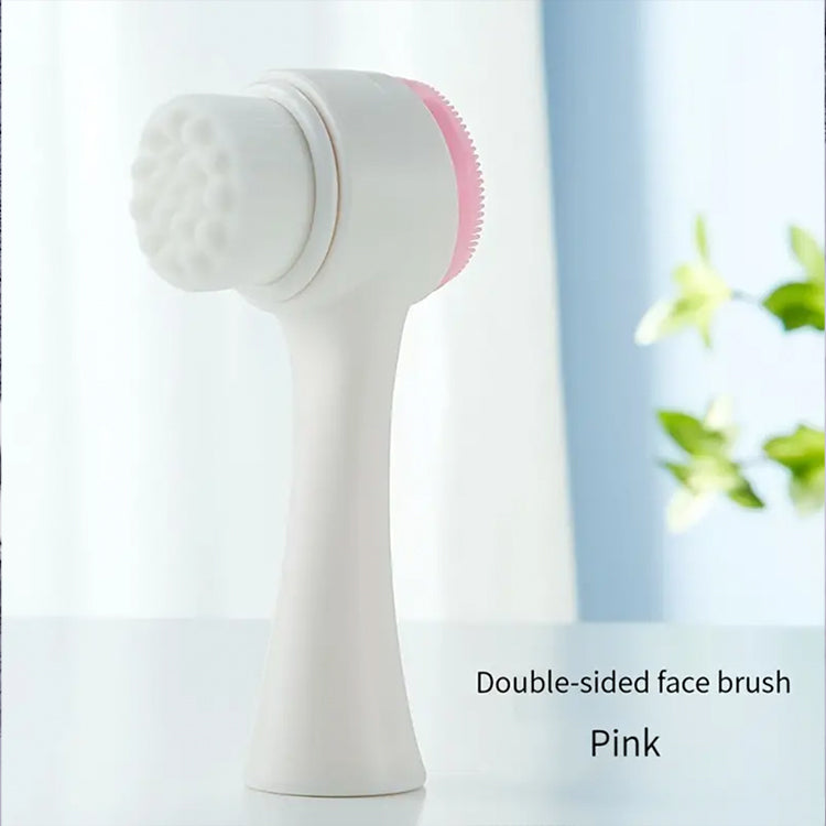 Double Side Silicone Facial Cleansing Brush