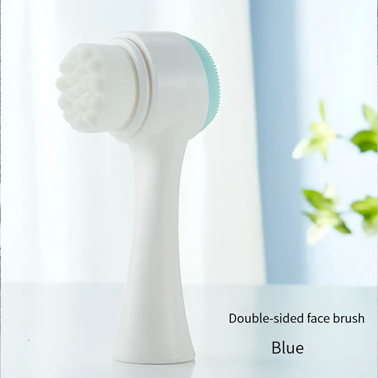 Double Side Silicone Facial Cleansing Brush