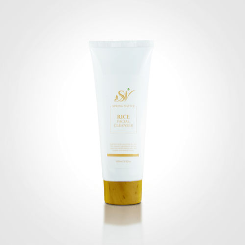 Spring Native Rice Facial Cleanser - Brightening and Hydrating | All Skin Types