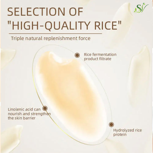 Spring Native Rice Facial Serum – Hydration Brightening Fast-Absorbing | All Skin Types