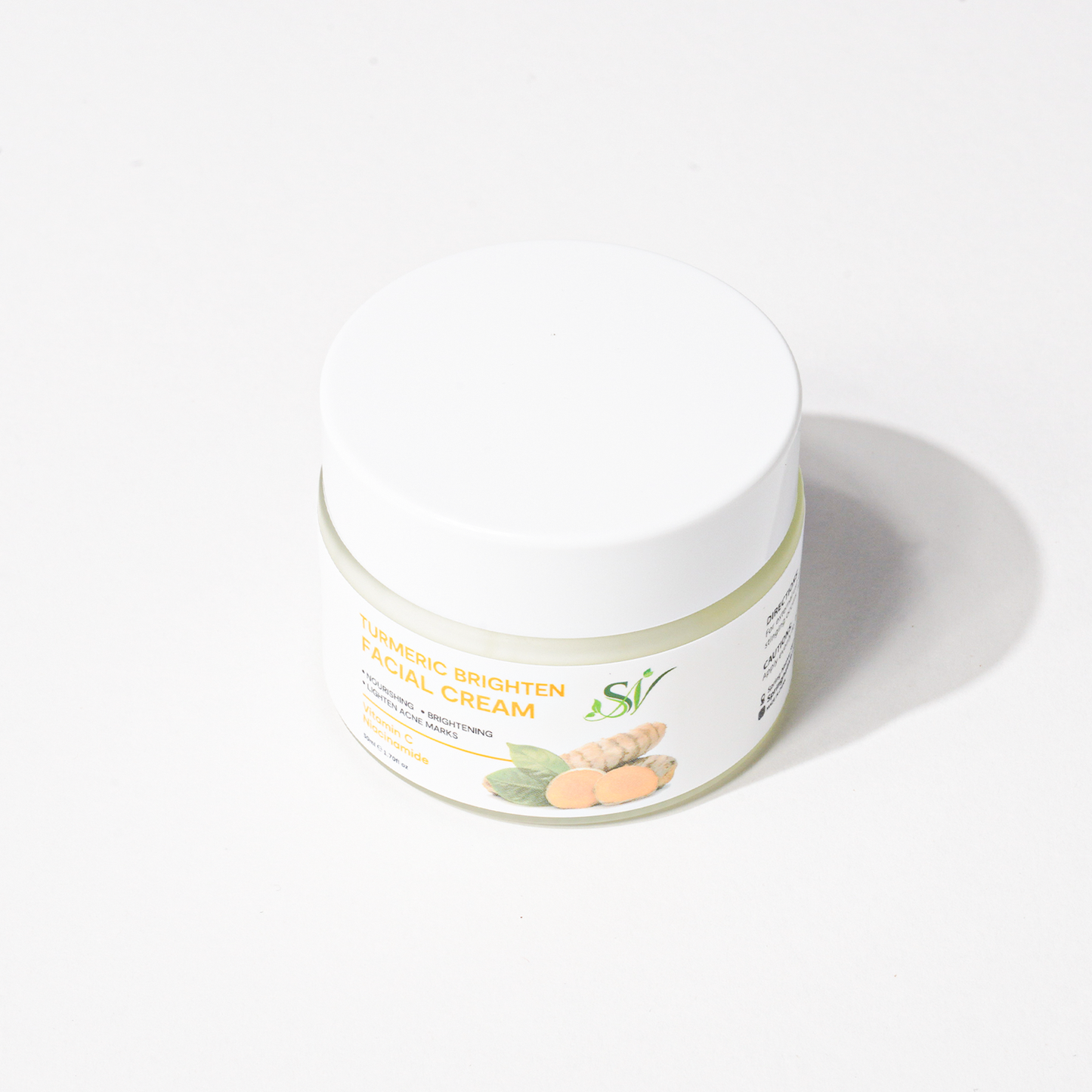 Turmeric Brighten Facial Cream Anti Aging Moisturizing Smoothing & Brightening Facial Skin 50ml